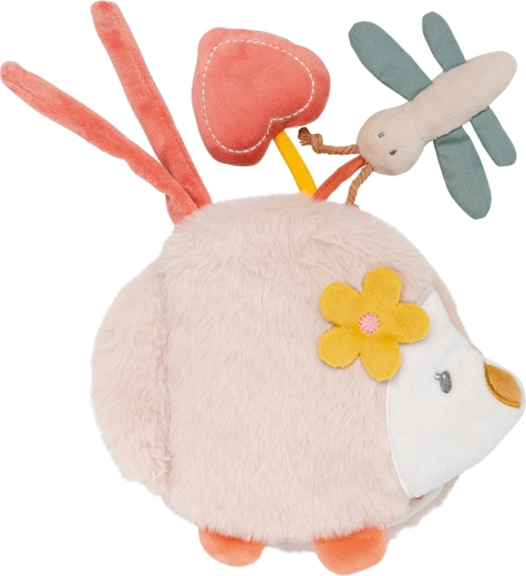 Cărticică activă din pluș ariciul Zoe 14 cm – NATTOU Mila, Zoe & Lana