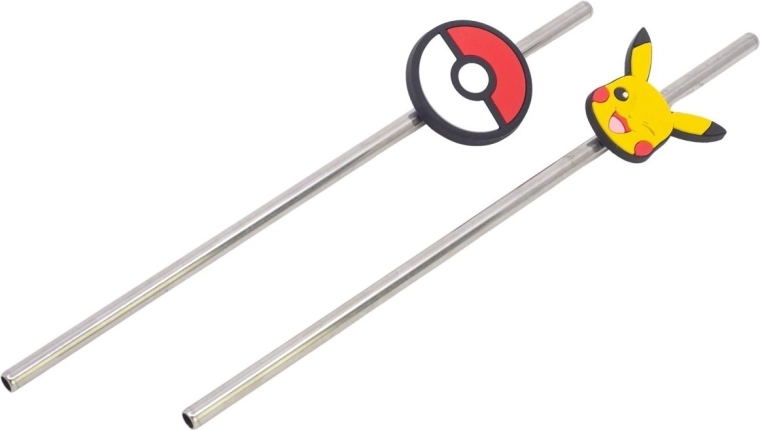 Stor set de paie din oțel inoxidabil Pokémon metal meltdown (2 buc)