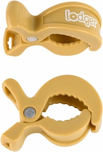 LODGER Swaddle clip – clipuri pentru înfășat, 2 buc, Honey