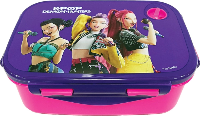 Cutie pentru gustare KPop Demon Hunters Huntrix – roz-violet