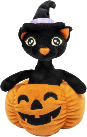 Pisică de Halloween - pluș - 1 bucată