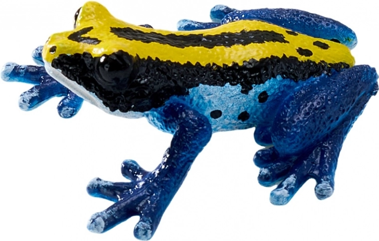 Figurină Dendrobates tinctorius – broască din PVC pictată manual
