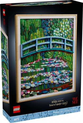 LEGO Art Claude Monet – Podul peste iazul cu nuferi