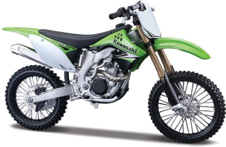 Maisto Kawasaki KX 450F – kit de asamblare motocicletă 1:12