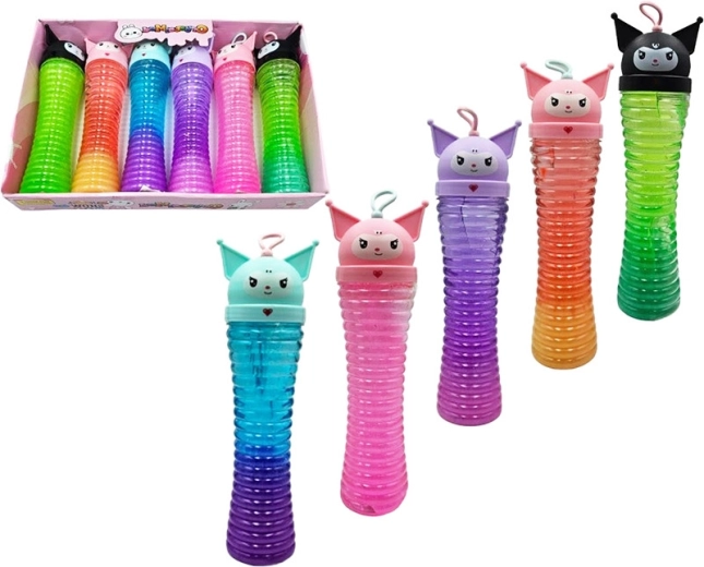 Slime tricolor cu urechi – pahar monstruos