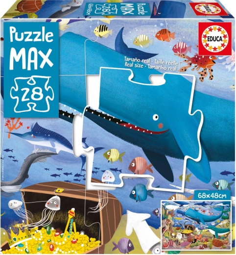 Educa puzzle Lumea subacvatică 28 de piese