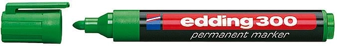 Marker industrial verde Edding 300