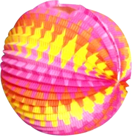 Lampion rotund 25 cm