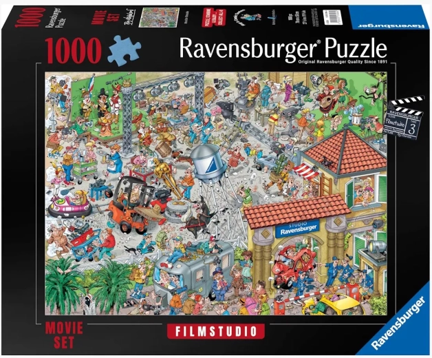 Puzzle Ravensburger Ray's Comic – studio de film 1000 piese