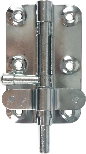 Zăvor scurt pentru uși zincat 95/135 mm K 101 pe blister