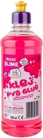 Adeziv PVA roz TUBAN 500 ml pentru fabricarea slime-ului