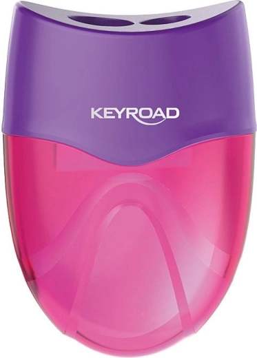 Ascuțitoare Keyroad Mellow Duo roz