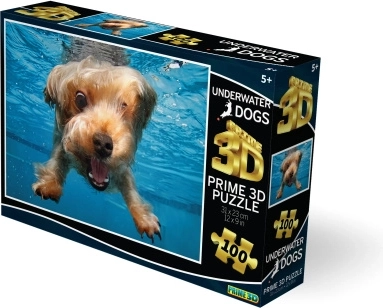 Puzzle 3D – cățel subacvatic 100 piese