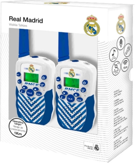 Walkie-talkie pentru copii Real Madrid