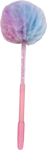 Pix cu bilă cu pompon decorativ 17 cm - 1 bucată
