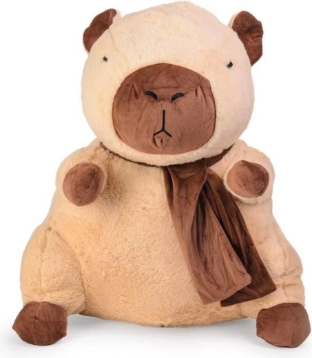 Capibara de pluș Daffi cu fular, 66 cm