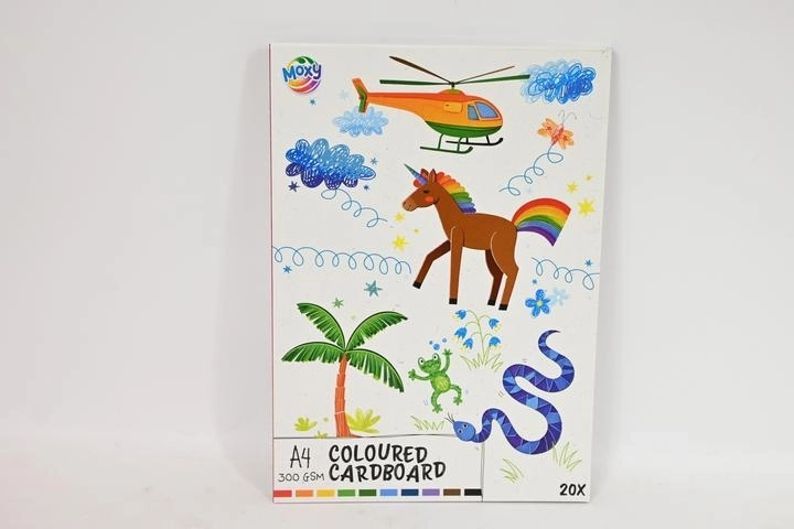Carton colorat CCG A4 (20 de coli)