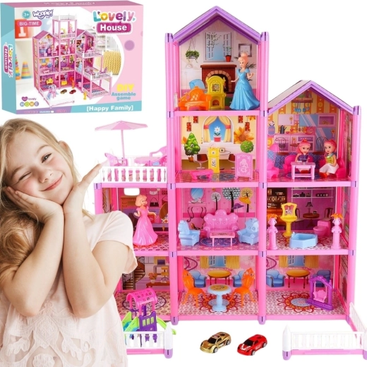 WOOPIE mega vilă pentru păpuși Lovely House