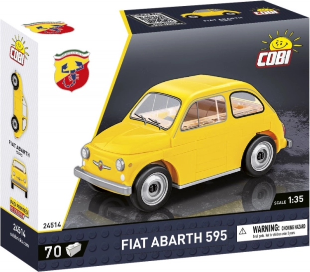 Set de construcție COBI Fiat ABARTH 595 1:35