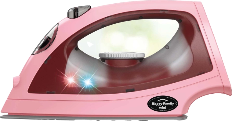 Fier de călcat pentru copii cu abur și efecte 21,5 cm