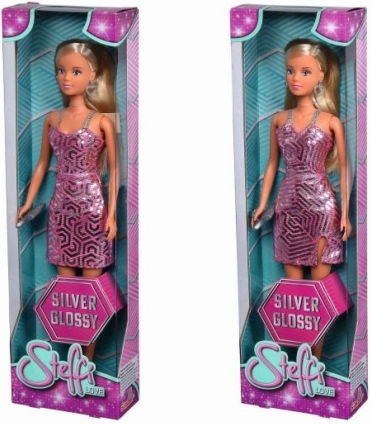 Păpușa Steffi Silver glossy