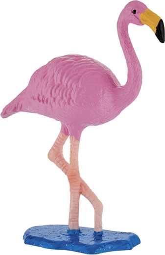 Figurină flamingo roz de la Bullyland