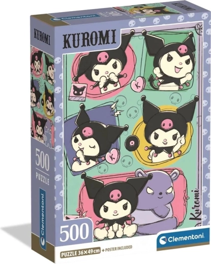 Puzzle Kuromi în cutie compactă, 500 de piese