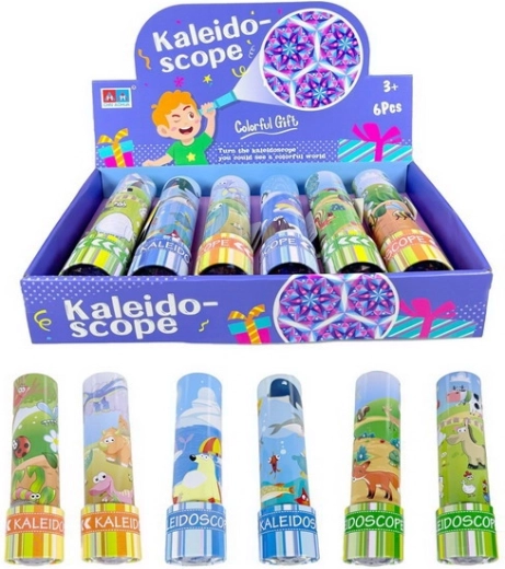 Caleidoscop metalic pentru copii – 6 motive