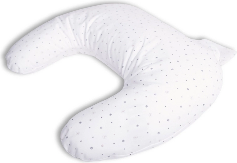 Babymatex pernă pentru alăptare și poziționare miniRelax jersey 150 cm steluțe