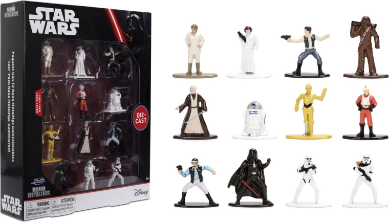 Star Wars Nano Metalfigs seria 1 - 12 buc.