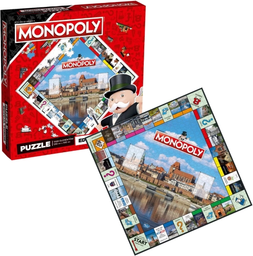 Puzzle MONOPOLY Toruń – 1000 piese