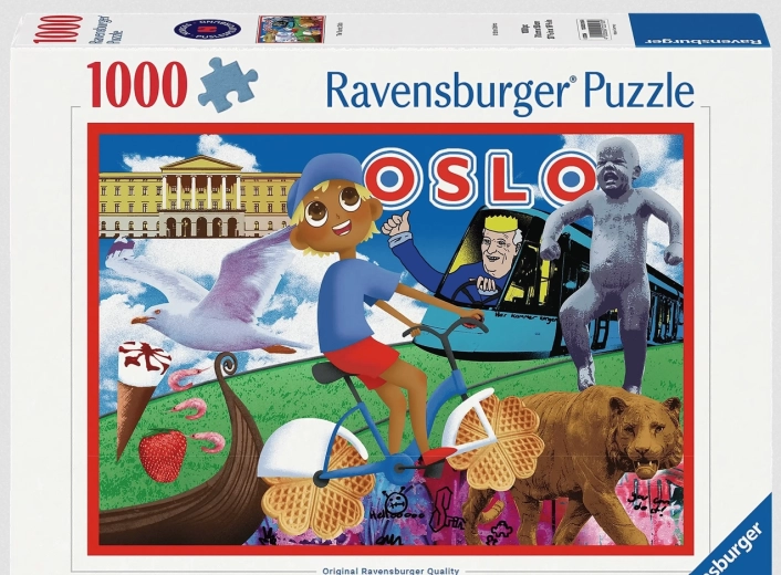 Puzzle Ravensburger Oslo, Norvegia 1000 de piese