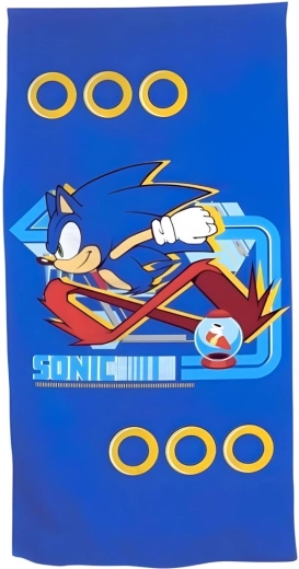 Prosop de plajă Sonic - 1 bucată