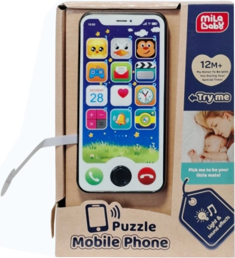 Telefon tactil pentru copii – jucărie interactivă pentru bebeluși