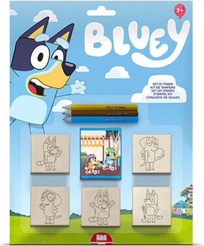 Multiprint Bluey set de ștampile 5 buc