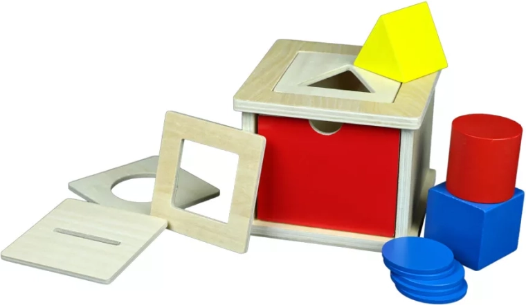 Moyo Montessori cutie interschimbabilă pentru potrivire (introducere) – 1 bucată
