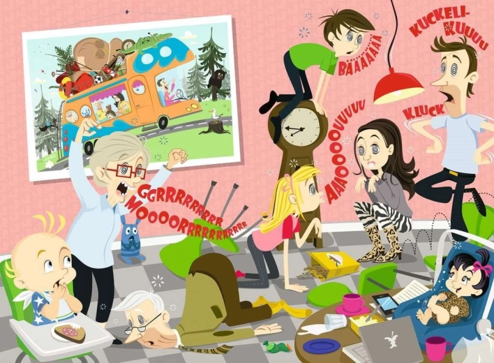 Puzzle Ravensburger Superfrățior XXL 100 piese