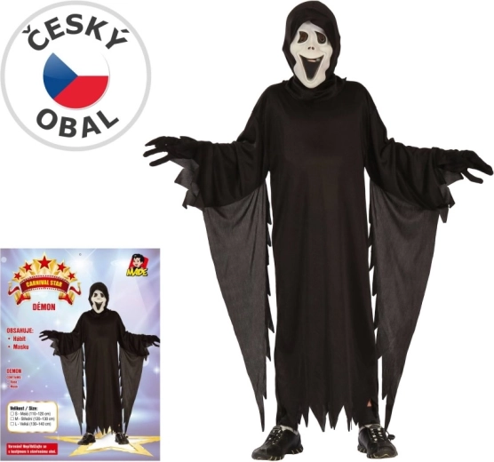 Costum de carnaval pentru copii demon 120–130 cm