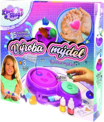 Producerea săpunurilor Love and Hugs – set creativ pentru copii