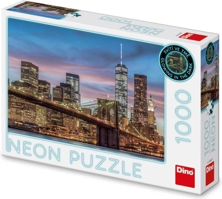 Puzzle Dino Neon New York 1000 piese