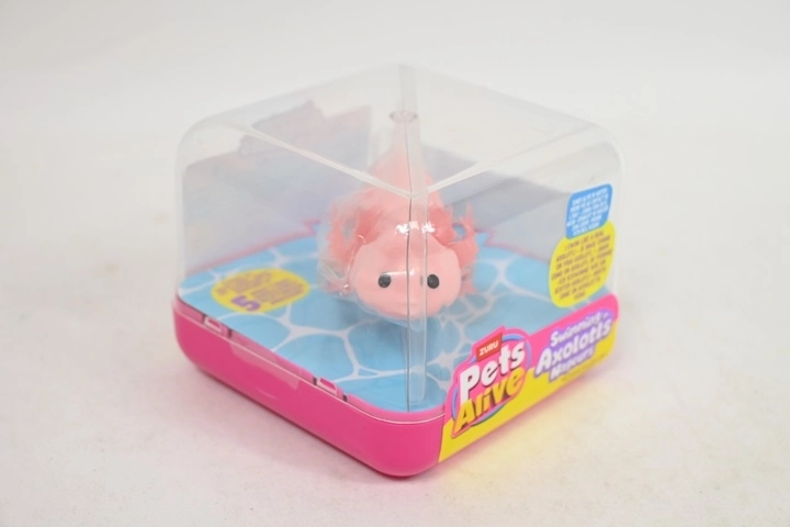 ZURU Pets Alive axolotl plutitor pentru apă, roz