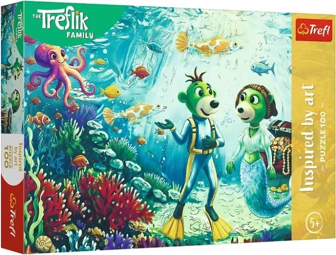 Trefl Puzzle 100 Inspired by Art magia adâncurilor