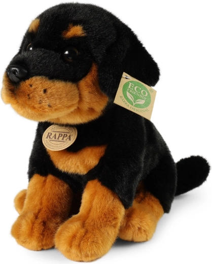 Rottweiler de pluș 30 cm ECO de la Rappa