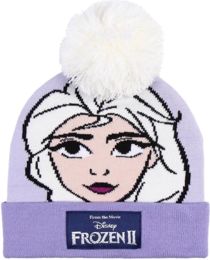 Căciulă pentru copii cu pompon Frozen 2