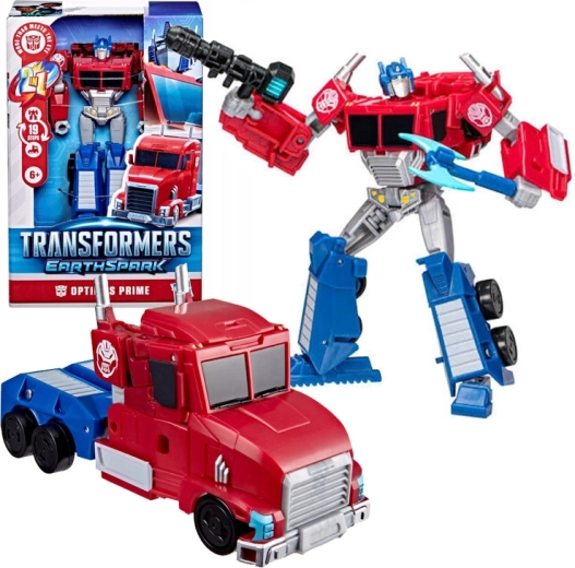 Hasbro Transformers EarthSpark figurină deluxe Optimus Prime 2în1 (robot/camion) - 1 bucată