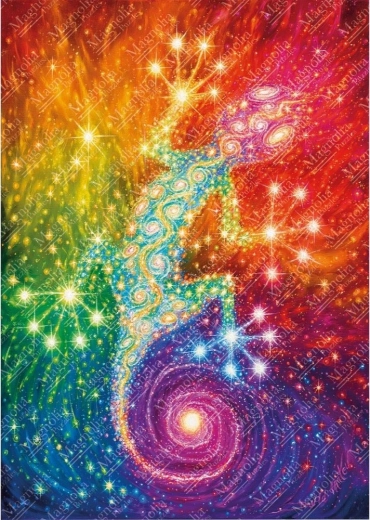 Puzzle Luminile salamandrelor 1000 piese