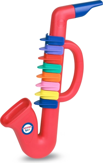 Saxofon din plastic pentru copii, cu 8 clape