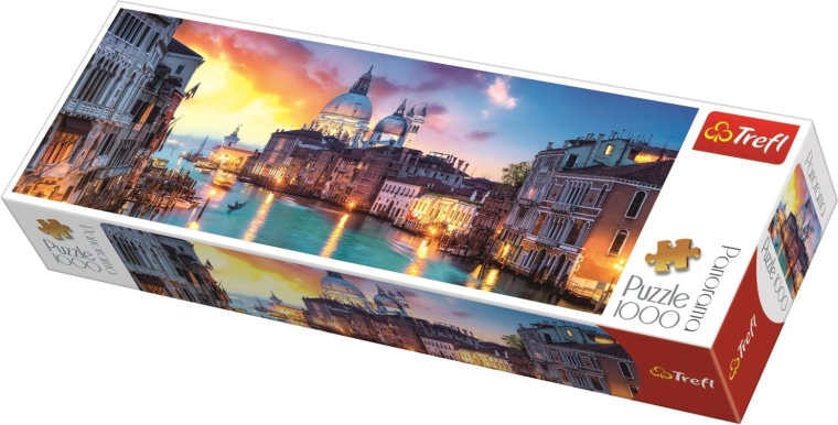 Puzzle panoramic 1000 piese Canal Grande, Veneția