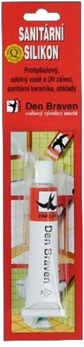 Adeziv sanitar din silicon alb 23 ml