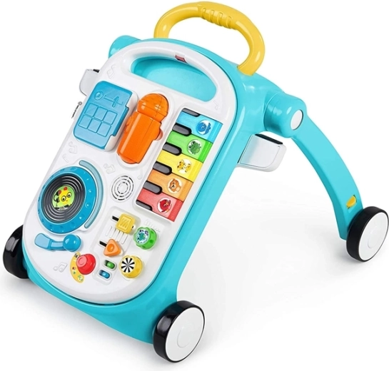 Premergător cu activități 4 în 1 Musical Mix ‘N Roll de la Baby Einstein, 6m+